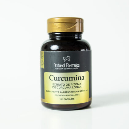 Curcumina 30 Cápsulas - Natural Fórmulas