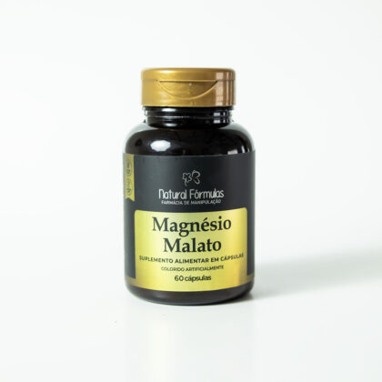 Magnésio Malato 60 Cápsulas - Natural Fórmulas